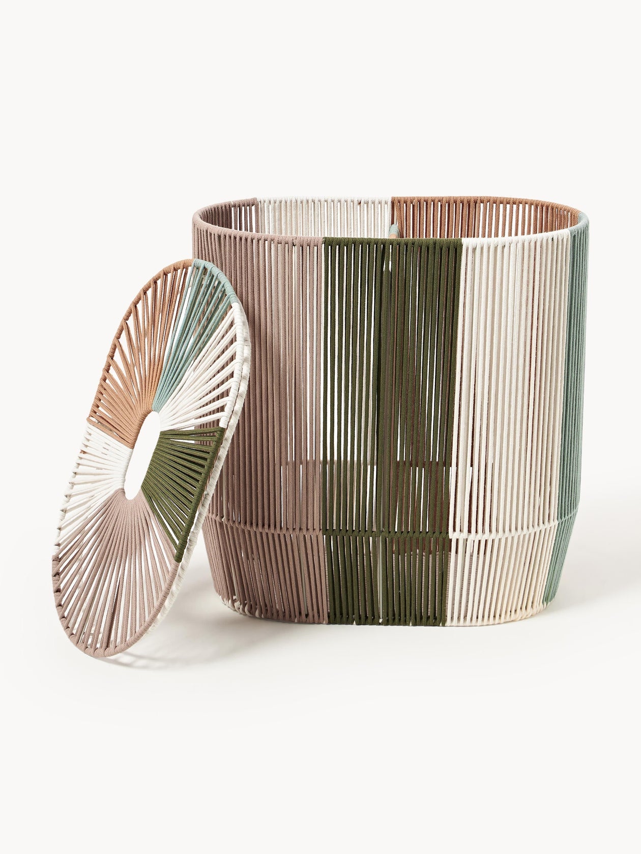 Moiville Hand-Woven Double Laundry Hamper - Gabe Edition