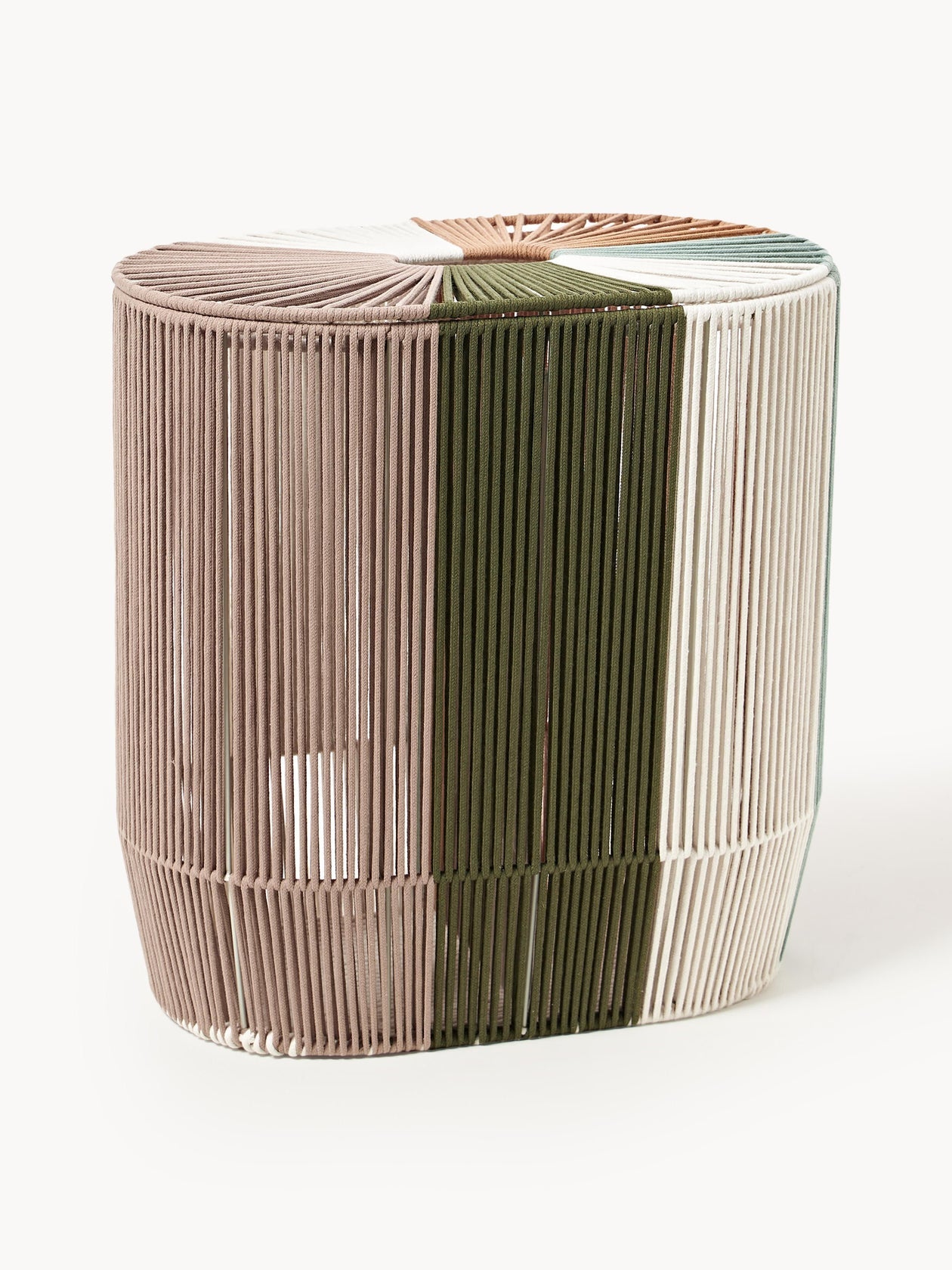 Moiville Hand-Woven Double Laundry Hamper - Gabe Edition